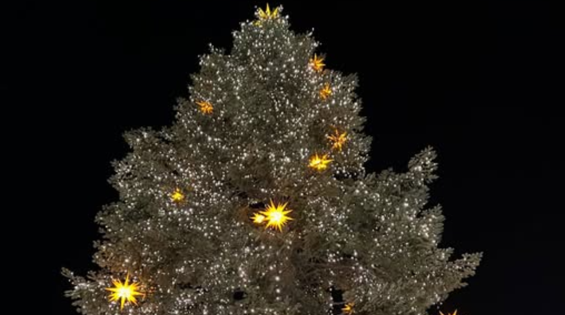 Wir wnschen Ihnen ein gesegnetes Weihnachtsfest.